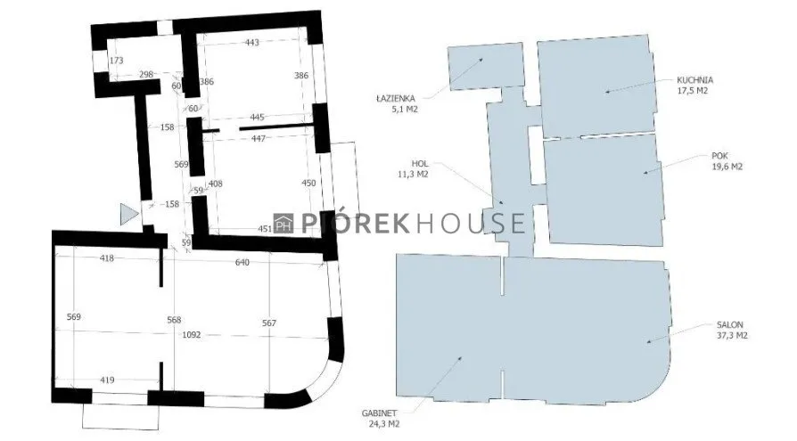 Sprzedam mieszkanie trzypokojowe: Warszawa Mokotów , ulica Puławska, 110 m2, 1980000 PLN, 3 pokoje - Domiporta.pl