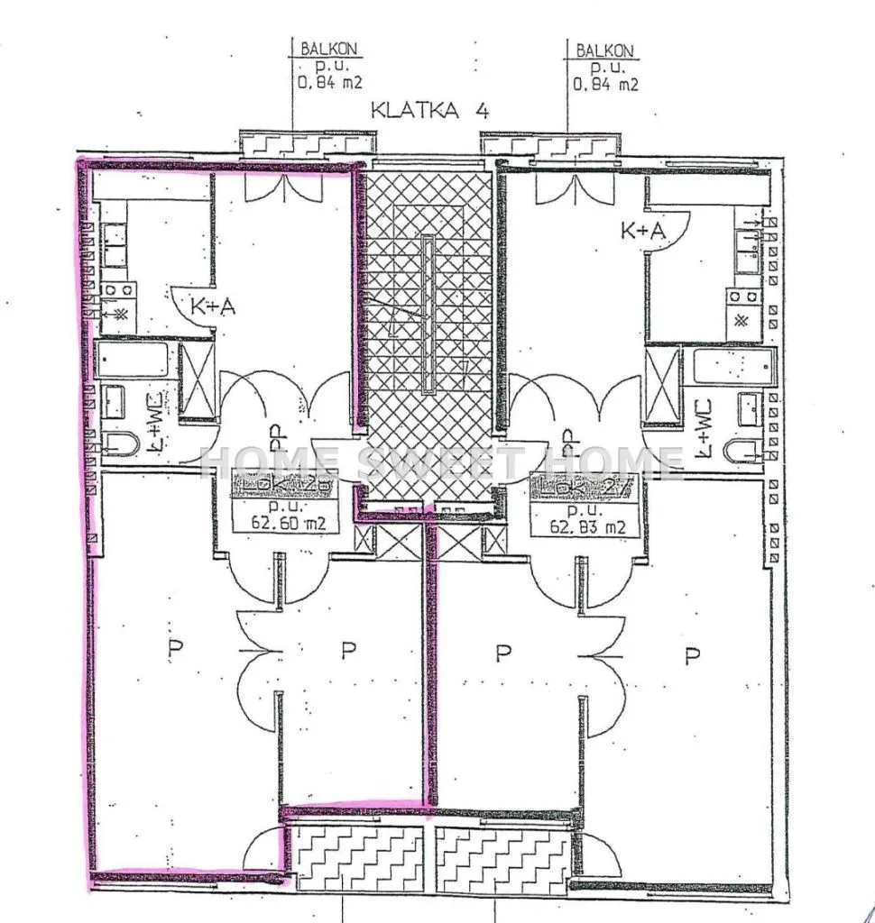 Mieszkanie na sprzedaż, 62 m², 3 pokoje Warszawa Śródmieście 