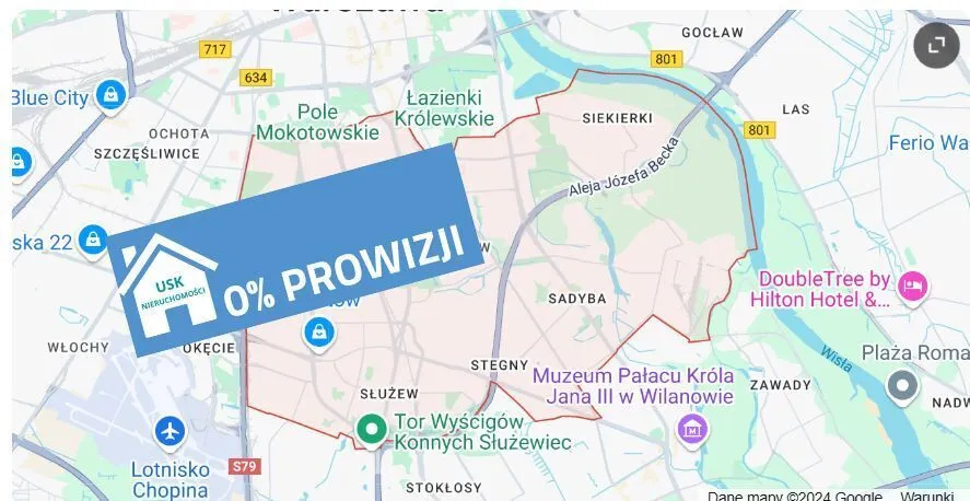 Warszawa - mieszkanie z pięknym widokiem 