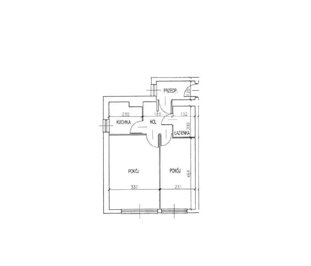 Mieszkanie na sprzedaż 2 pokoje 41m2