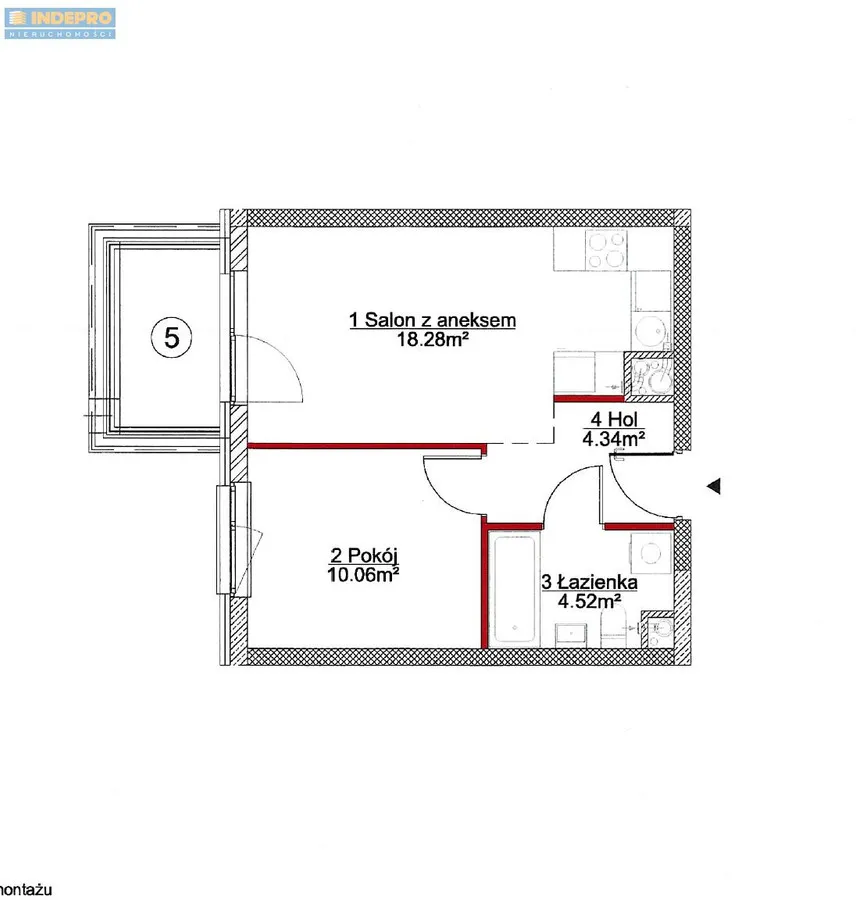 Mieszkanie do wynajęcia, 38 m², 2 pokoje Warszawa Praga-Południe 