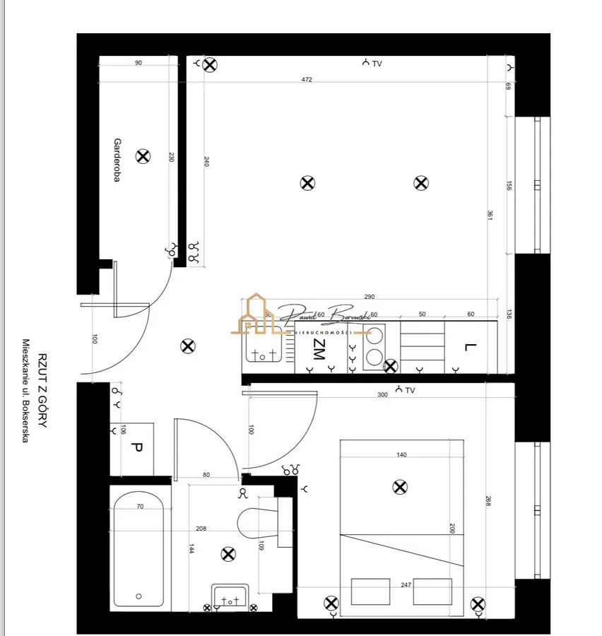 Eco Home/2 pokoje po remoncie w kamienicy 