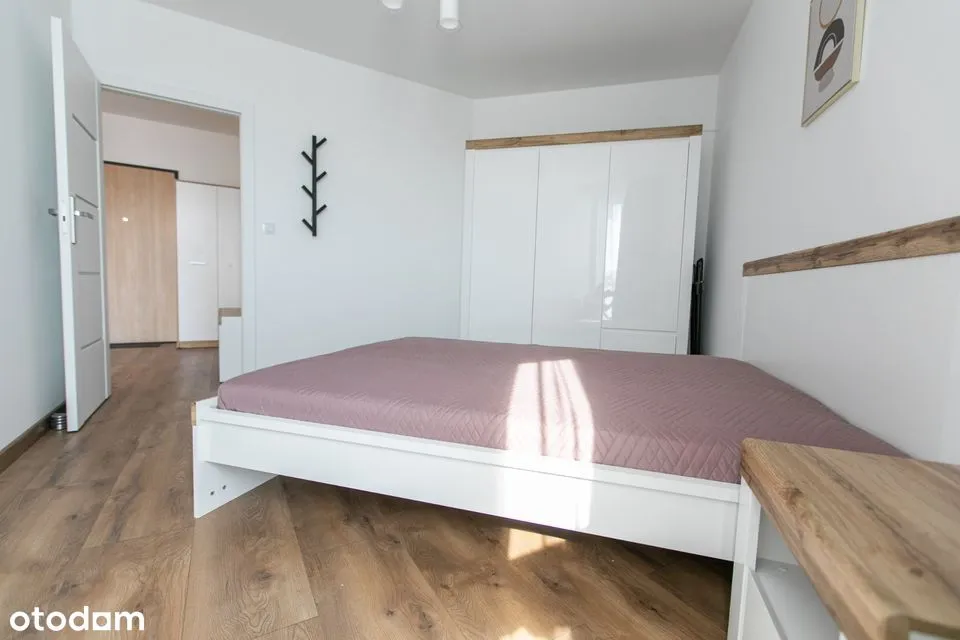 Przestronne mieszkanie 41,59m² z miejscem