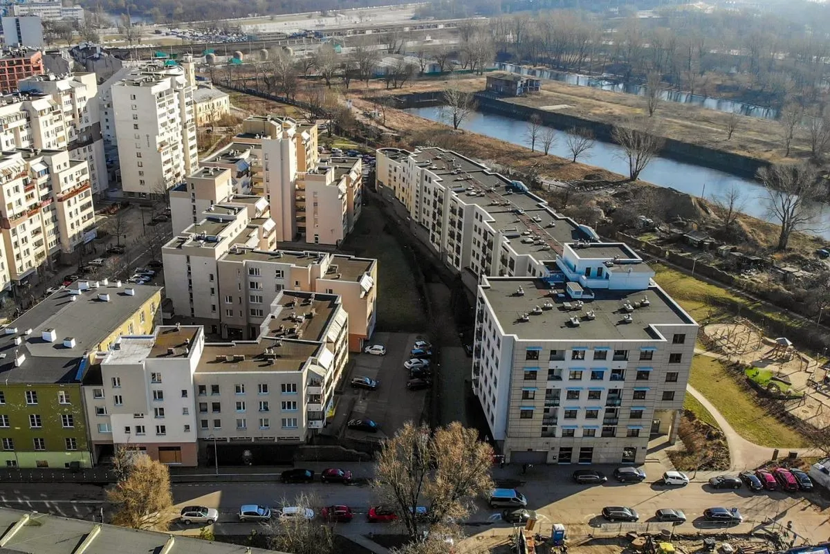 HIT 2 pokoje przy Porcie Praskim 44 m2, metro 