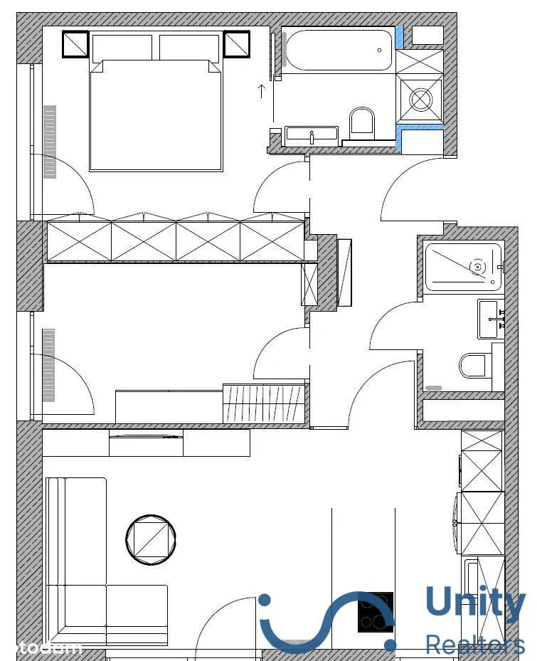 3 Pokojowe Mieszkanie 60M2 Mokotów