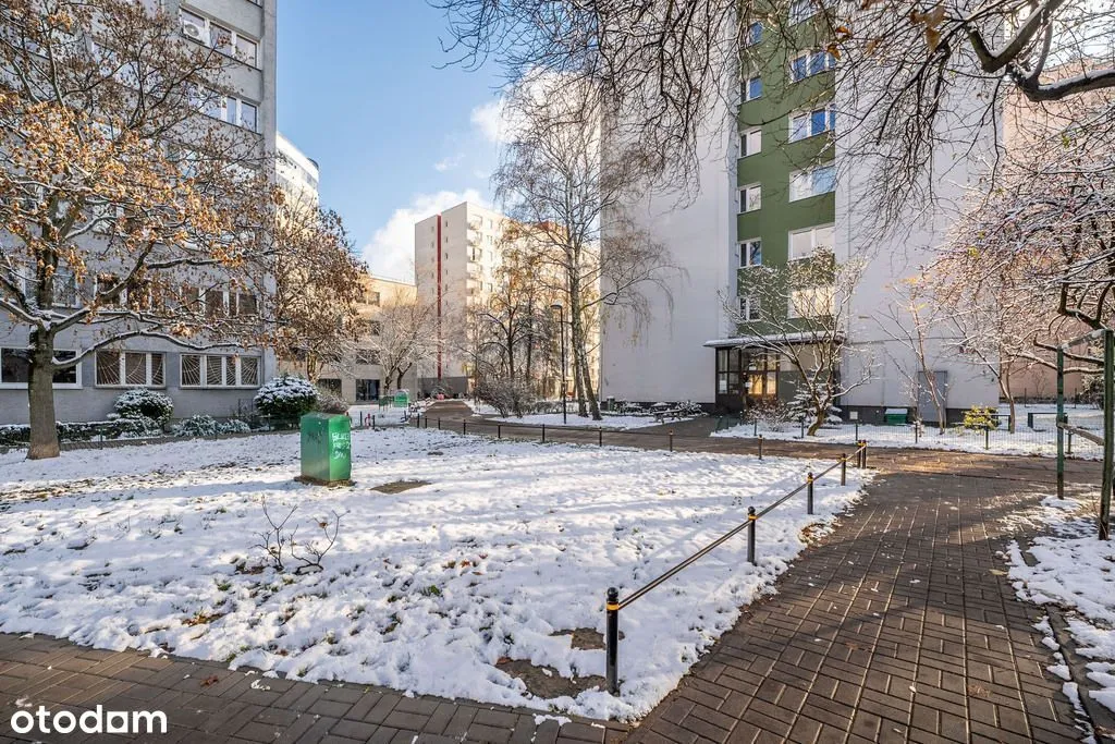 Ciche, praktyczne 2 pokoje przy metrze Wierzbno 