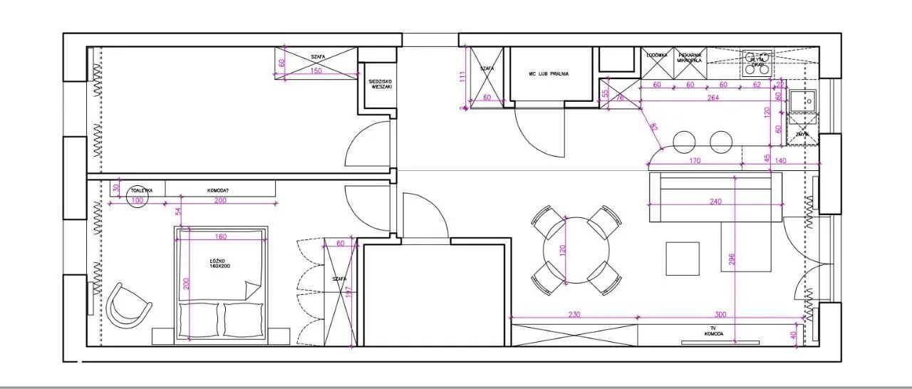 BEZPOŚREDNIO – wykończony apartament 3 pokoje