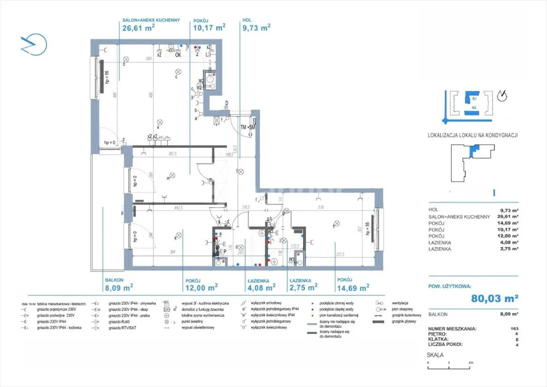 Sprzedam mieszkanie czteropokojowe : Warszawa Ursus , 80 m2, 985000 PLN, 4 pokoje - Domiporta.pl