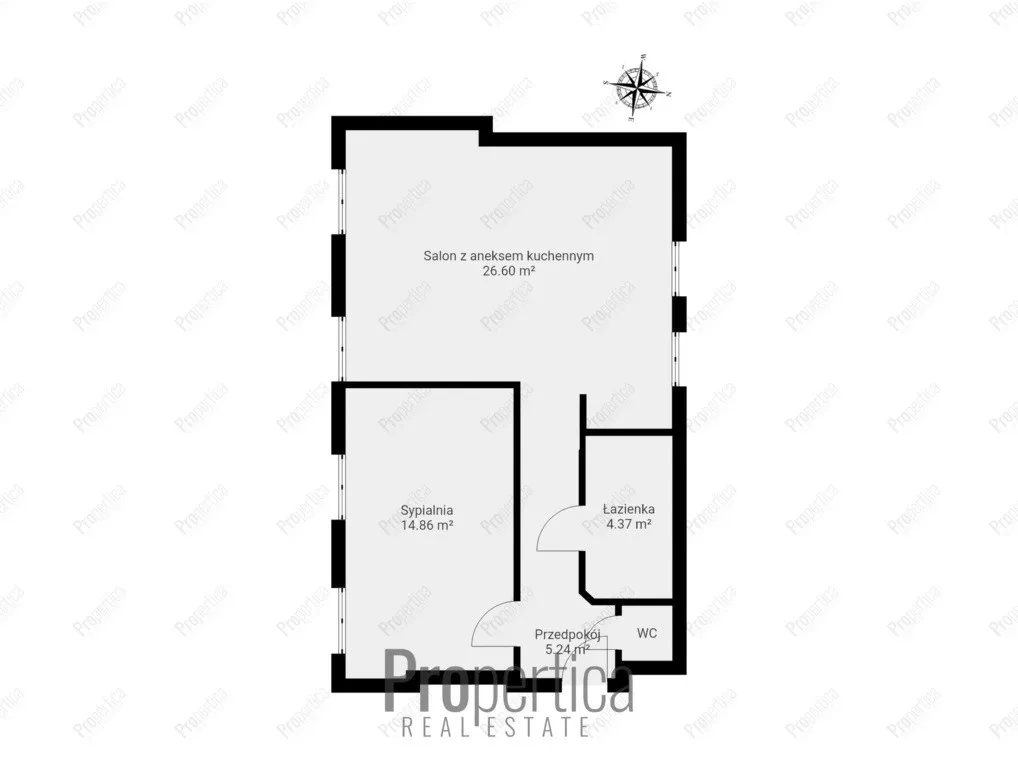 Apartament 2p zabytkowej kamienicy XIX wieku 