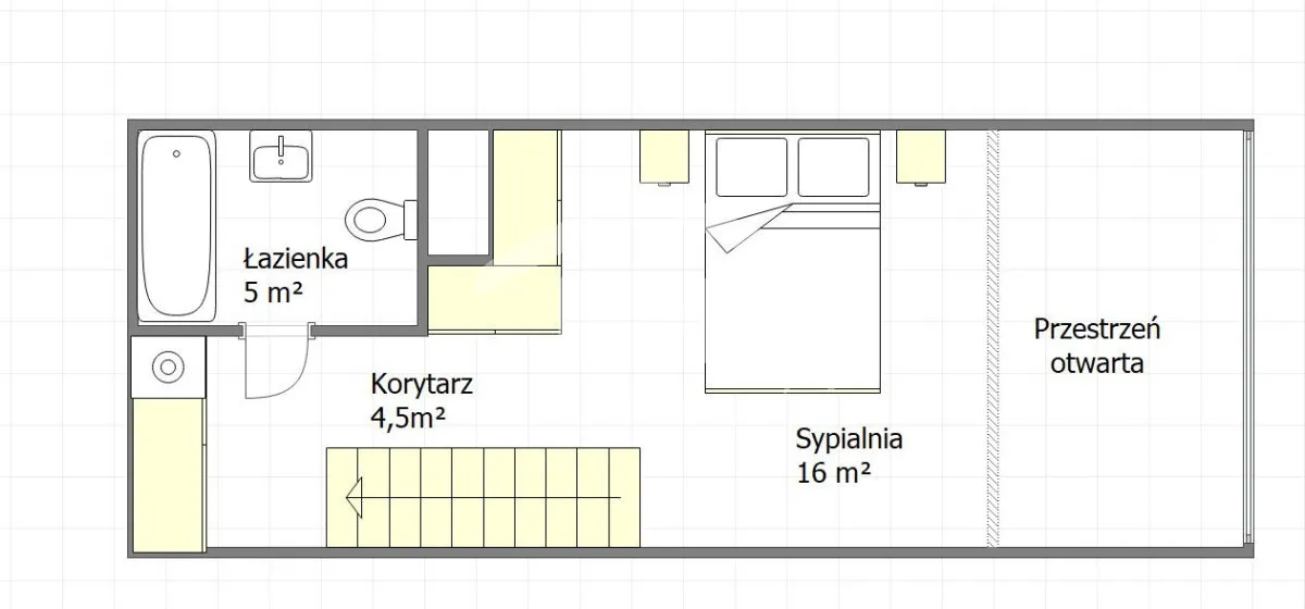 Wyjątkowe dwupoziomowe mieszkanie 