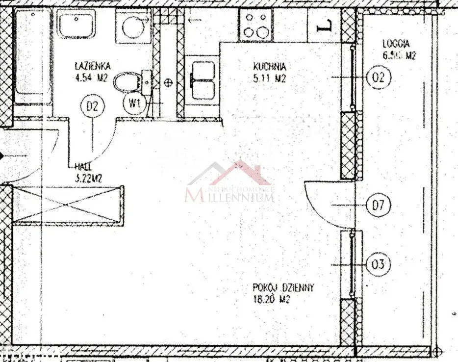 Mieszkanie na sprzedaż, 30 m², 1 pokój Warszawa Białołęka 