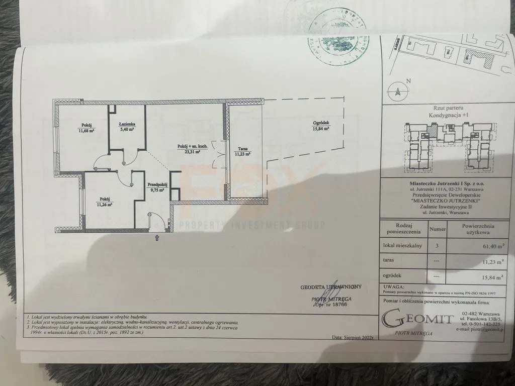 Sprzedam mieszkanie trzypokojowe: Warszawa Włochy , 61 m2, 1260000 PLN, 3 pokoje - Domiporta.pl