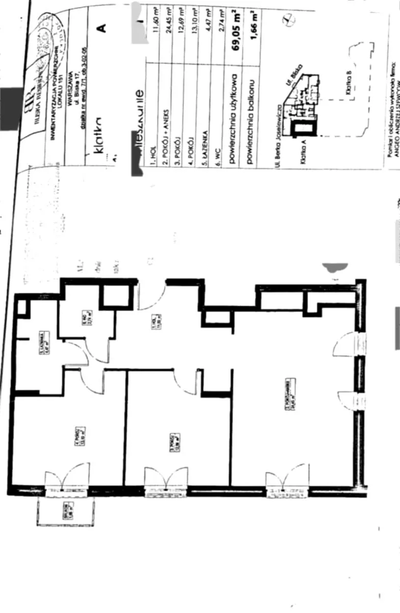 Apartament, ul. Bliska