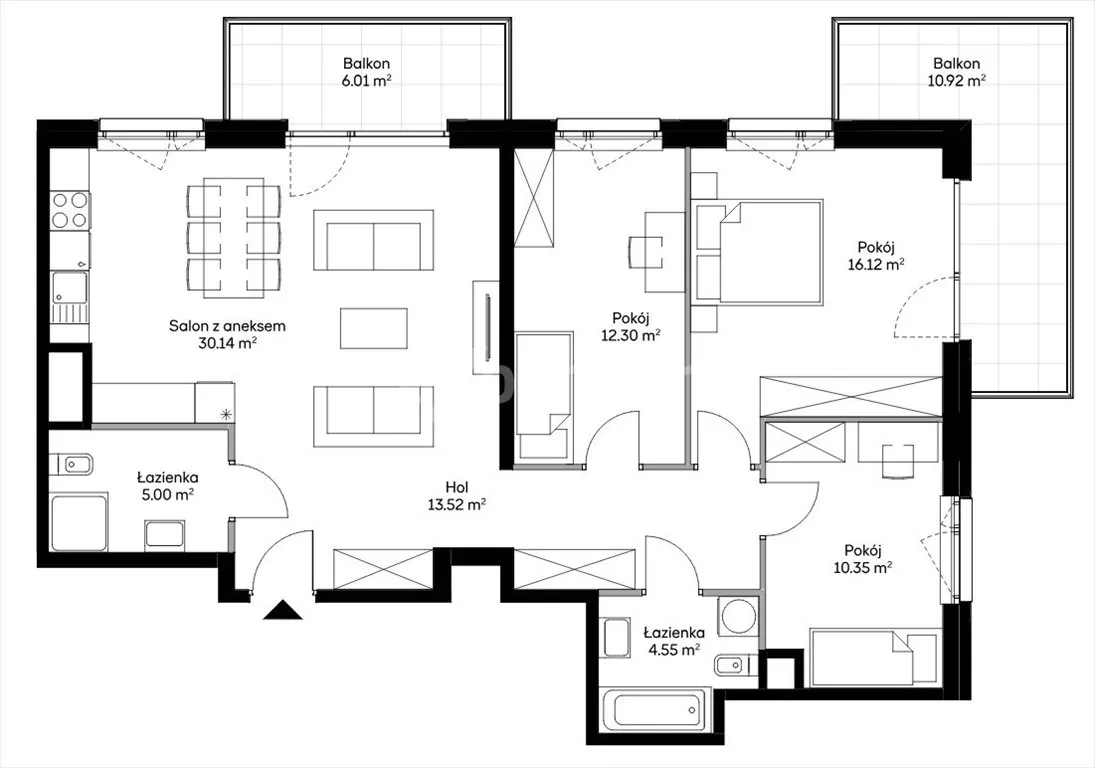 Sprzedam mieszkanie czteropokojowe : Warszawa Wola , 92 m2, 2067000 PLN, 4 pokoje - Domiporta.pl