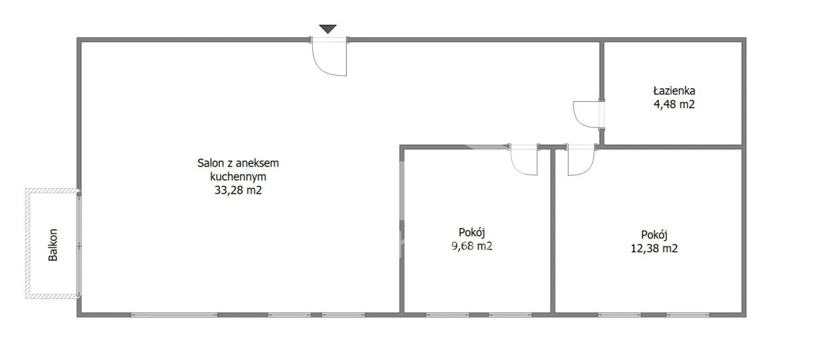 2 Stronne I Parking I Komórka I Balkon 