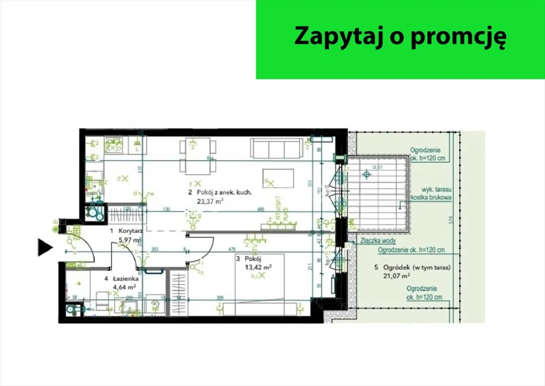 Sprzedam mieszkanie dwupokojowe: Warszawa Praga-Południe , ulica Siennicka, 47 m2, 719000 PLN, 2 pokoje - Domiporta.pl