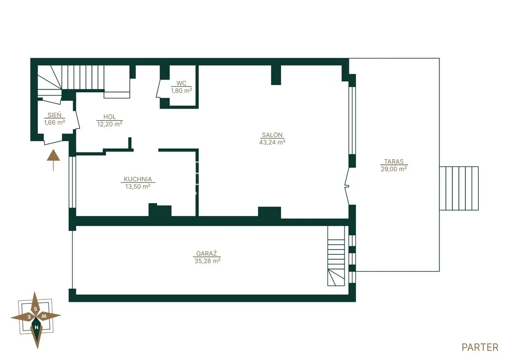 Dom na Mokotowie 333 m2, 7 pokoi, działka 500 m2 