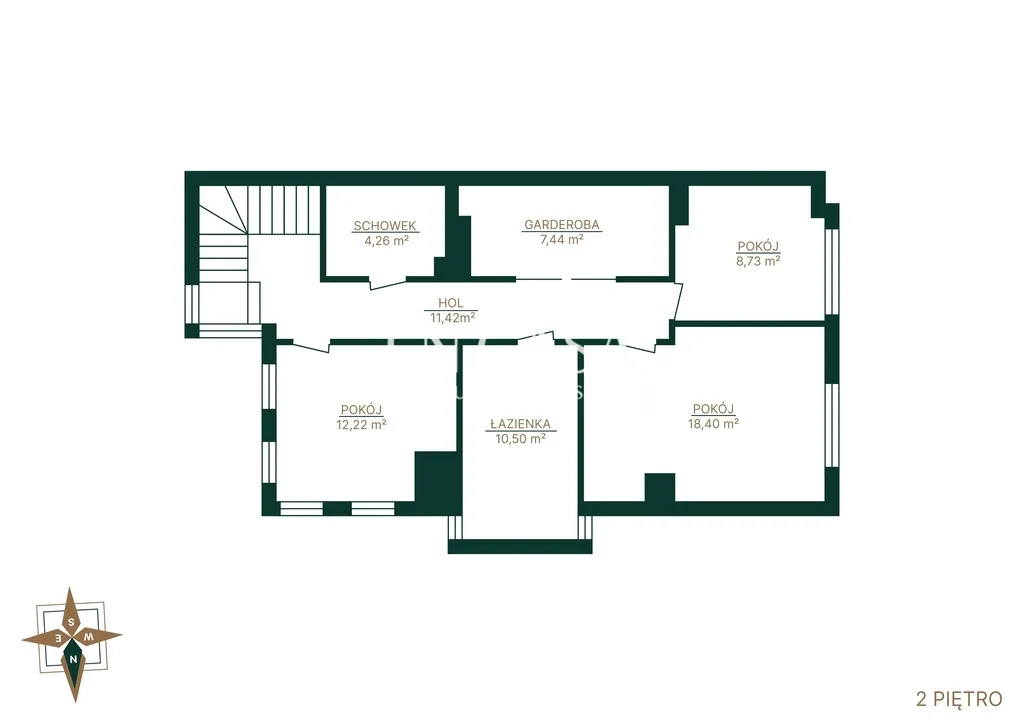 Dom na Mokotowie 333 m2, 7 pokoi, działka 500 m2 