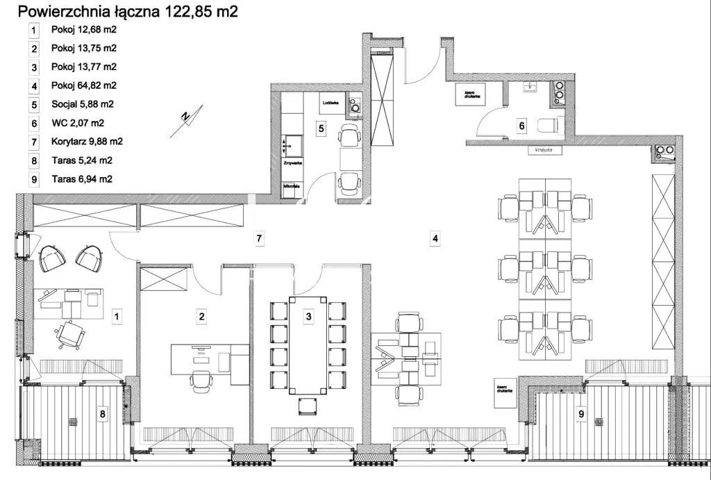 Apartament, ul. Kwiatu Paproci