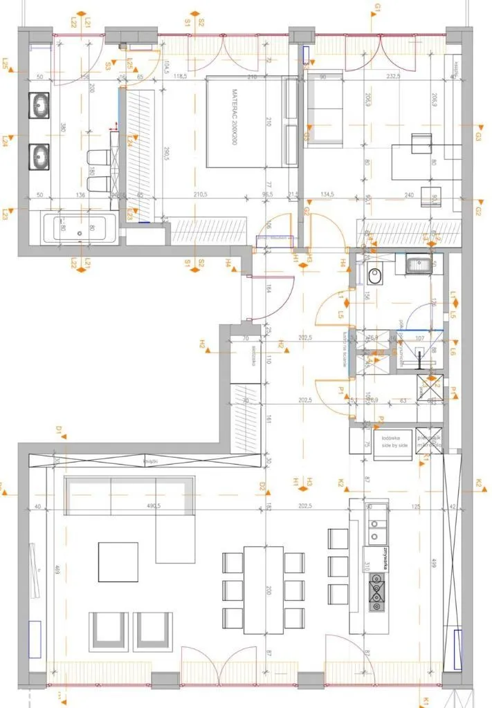 Luksusowy apartament na Mokotowie, Taras 20 m2