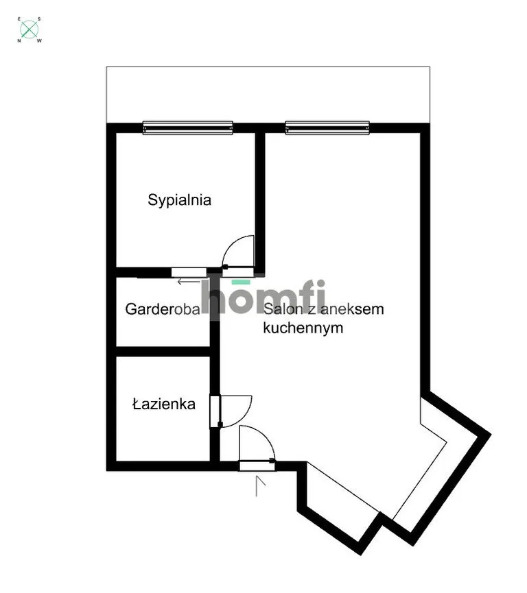 Apartament, ul. gen. Klemensa Stanisława Rudnickiego