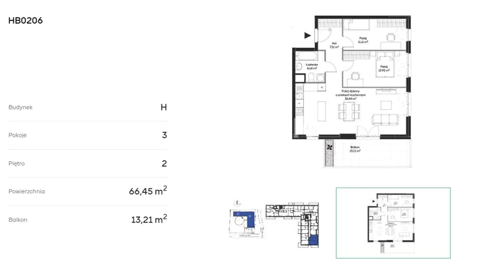 Apartament, ul. Zdziechowskiego