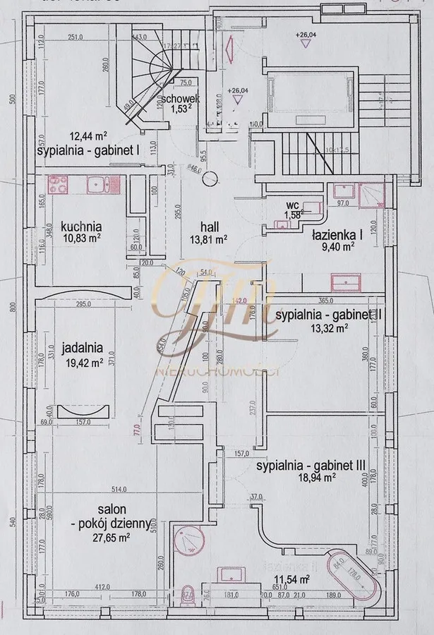 Apartament 4/5 pokoi w sercu Stargo Mokotowa 