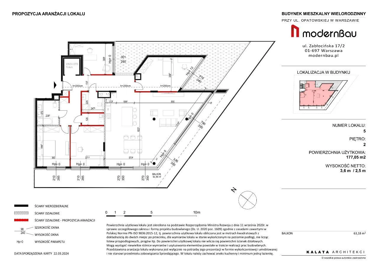 Apartament 177 m w sercu Bielan.