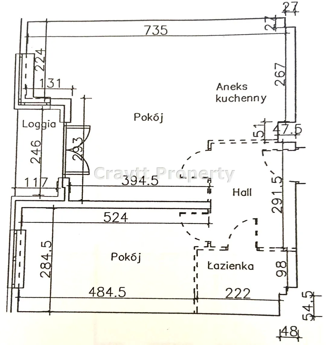 Apartament, ul. Bobrowiecka