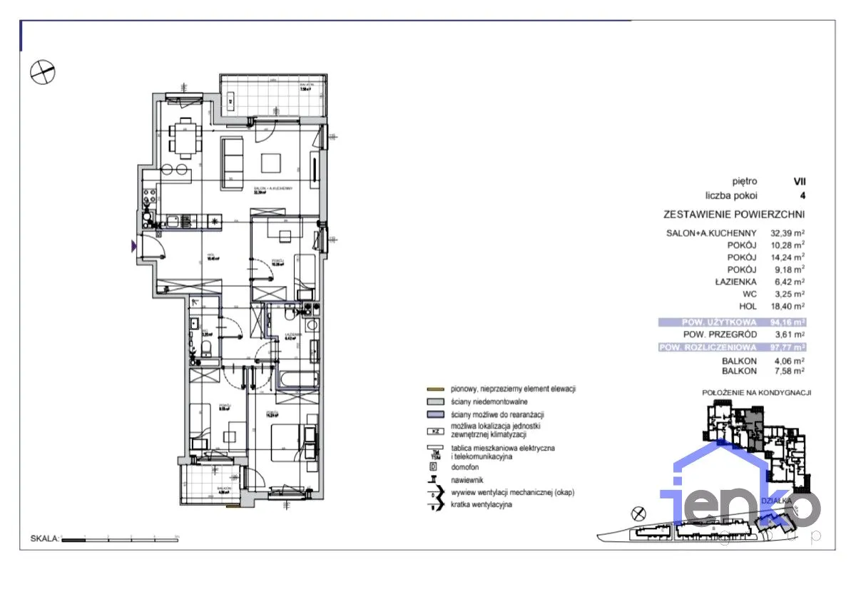 Apartament, ul. Bokserska