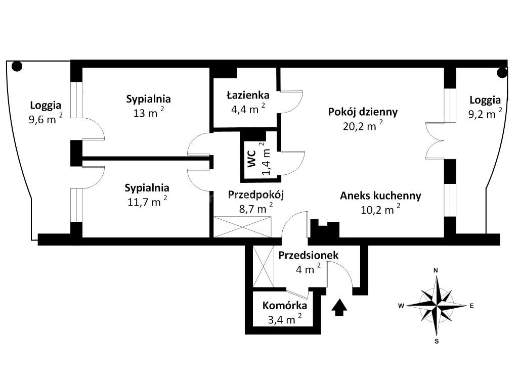 Apartament, ul. Magnacka