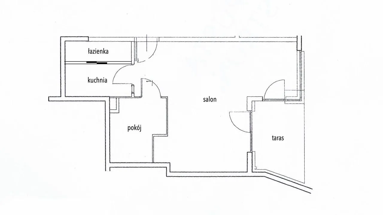 Duża kawalerka / 2 POKOJE / Skandinavian House