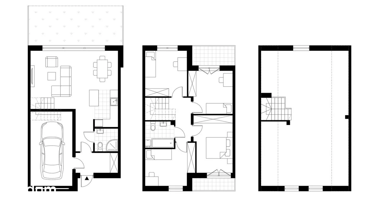 6-pokojowy dom 177m2 + ogródek Bezpośrednio