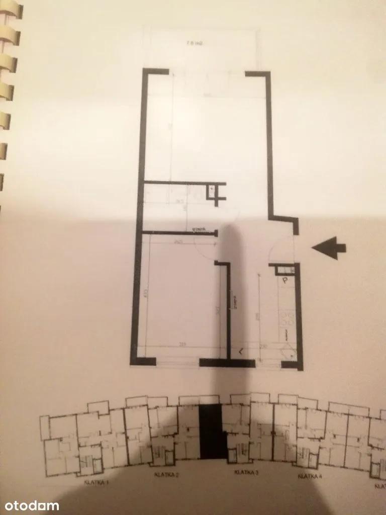 2/3 pokoje 52 m2 kompaktowe dwustronne balkon