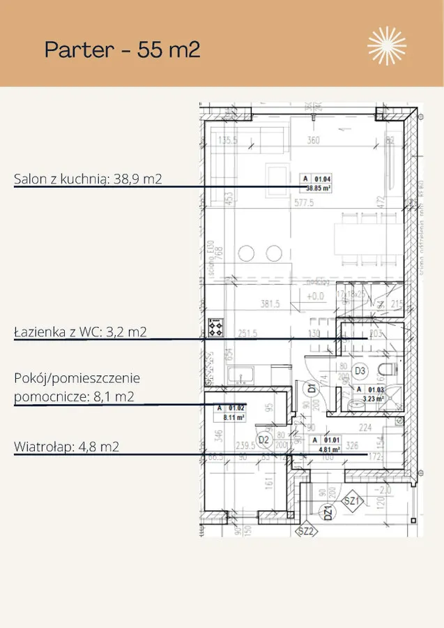 Segment 150m2 Stara Miłosna, ul.Cieplarniana 11 