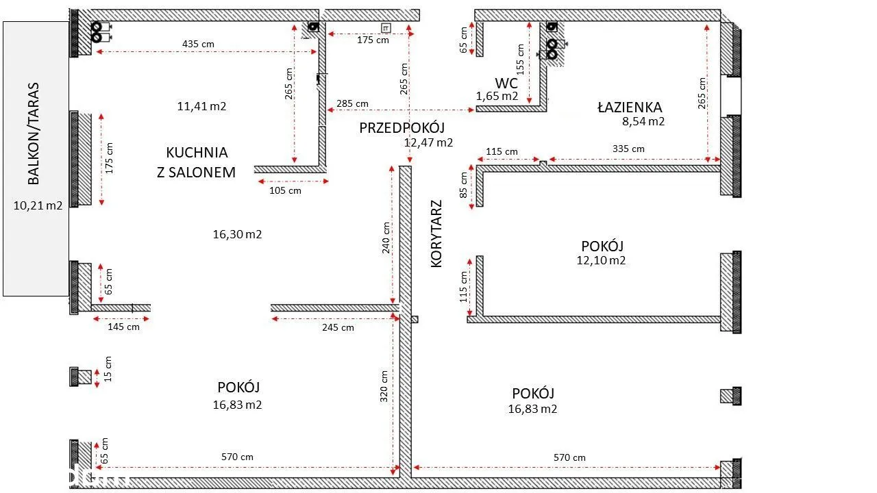 Miasto Ogród Włochy - przestronne 96 m2