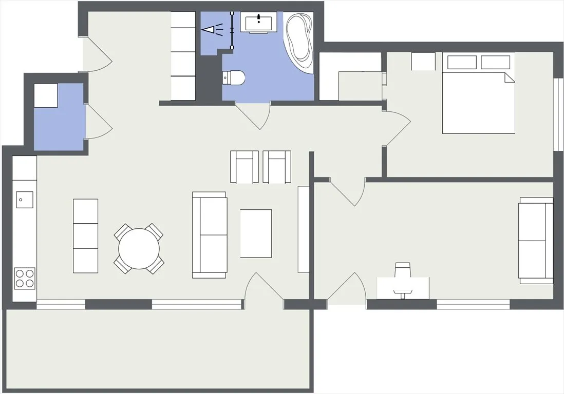 Wynajmę mieszkanie trzypokojowe: Warszawa Wilanów , ulica Aleja Rzeczypospolitej, 80 m2, 5900 PLN, 3 pokoje - Domiporta.pl