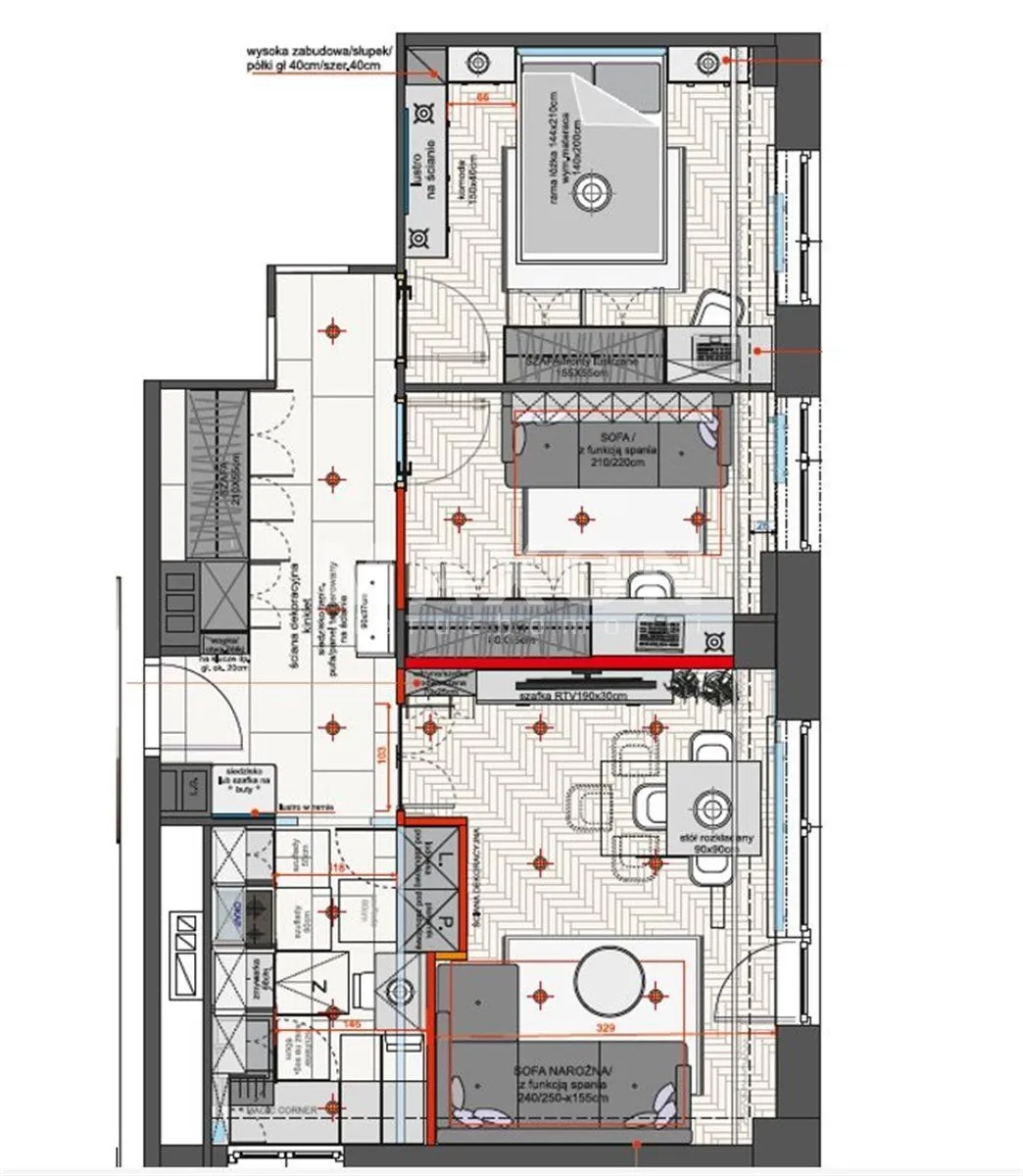 Wynajmę mieszkanie trzypokojowe: Warszawa Śródmieście , ulica ul. Inflancka, 60 m2, 4900 pln, 3 pokoje - Domiporta.pl