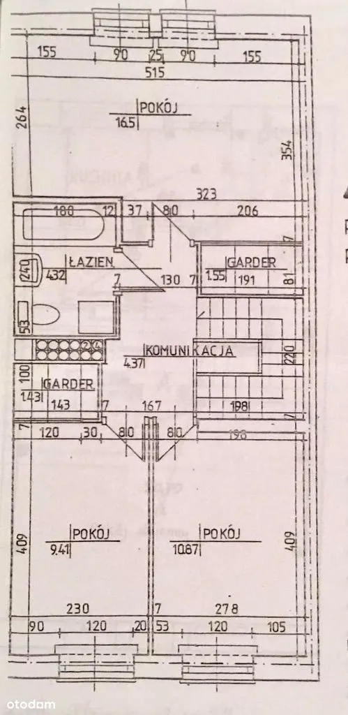 4 pokoi 96,31 m2 Ptasia Śródmieście