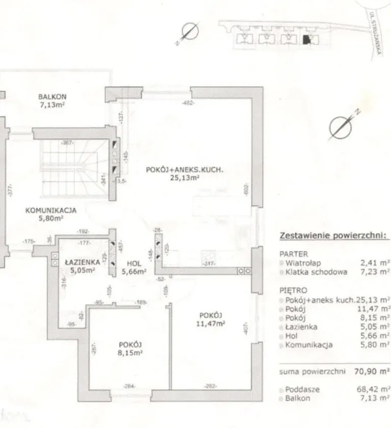 Segment 140m2 /dwulokalowy /1,5km od Warszawy 