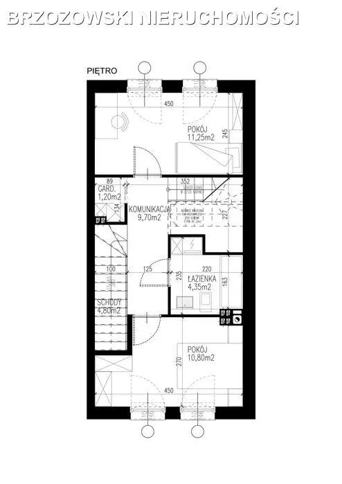 Międzylesie D, 115 m2, 4 pok. dz. 209 m2, 2022 r.