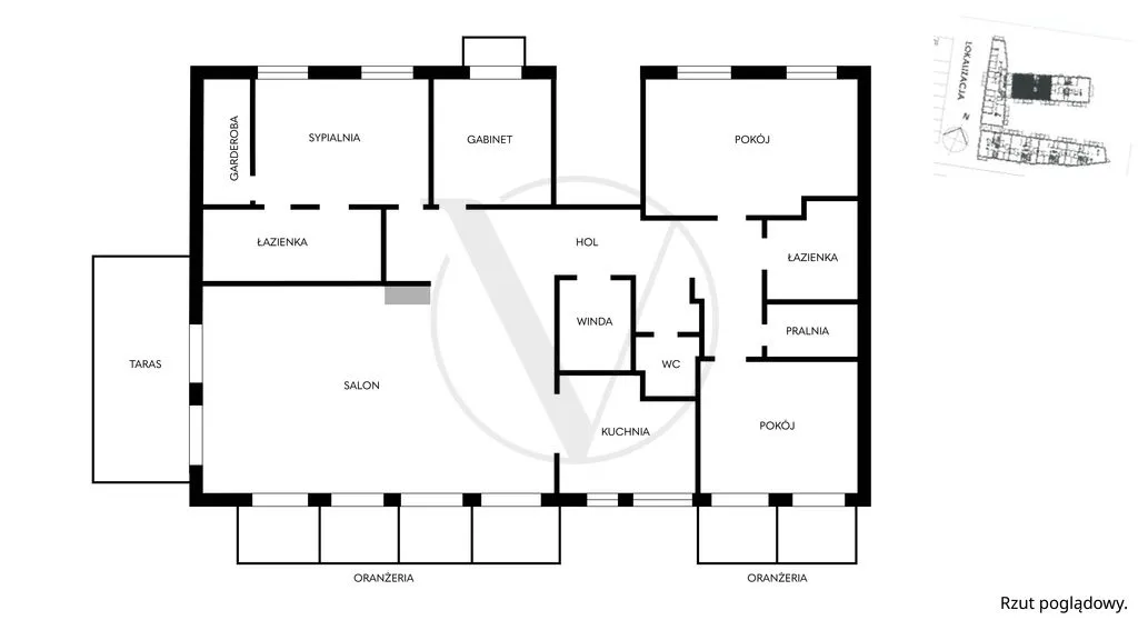 Penthouse z Kominkiem i Widokiem na Starodrzew 