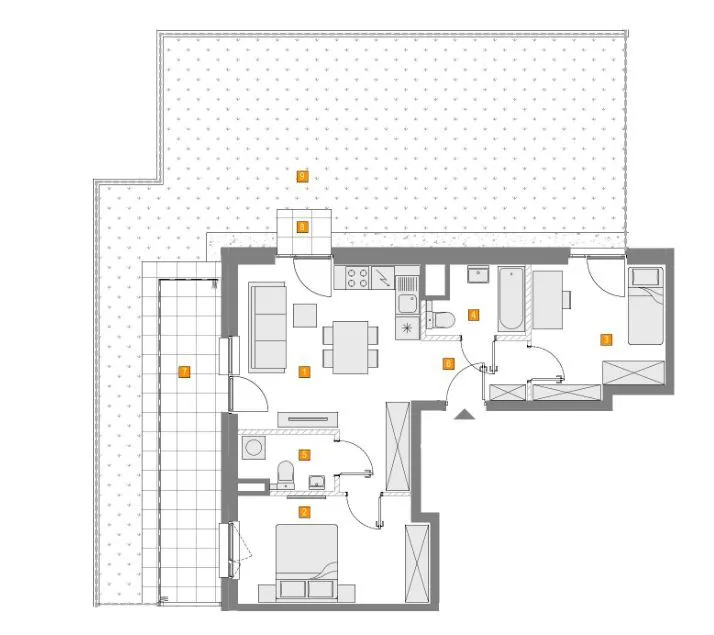 GOTOWE mieszkanie z prywatnym OGRODEM ponad 80m2!