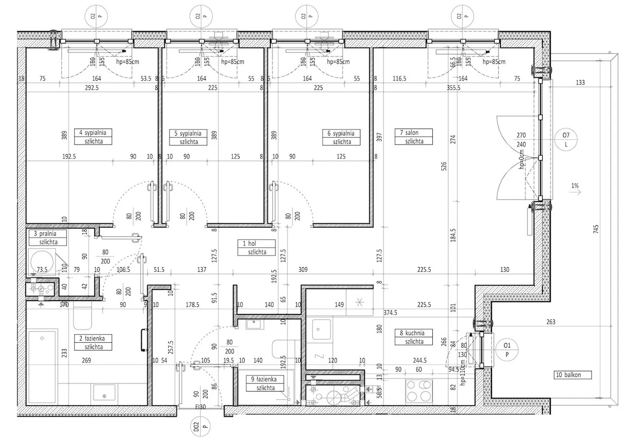 BEZPOŚREDNIO. 84 m2 , 4 pokoje Wilanów, dla lubiących cisze i prywatność 