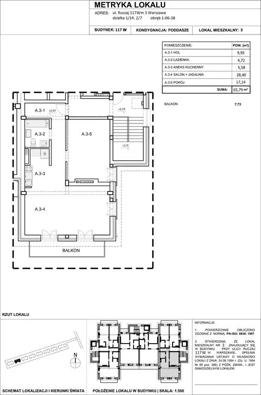 Nowe mieszkanie dwupokojowe (Nr 7/2/A/3) - Ruczaj Park - Domiporta.pl