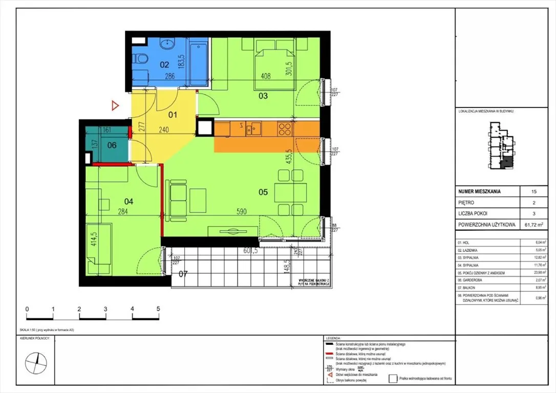 Sprzedam mieszkanie dwupokojowe: Warszawa Wawer, Marysin Wawerski , ulica Goździków, 62 m2, 1030724 PLN, 2 pokoje - Domiporta.pl