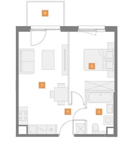 Sprzedam mieszkanie dwupokojowe: Warszawa Mokotów Dolny Mokotów , ulica Czerniakowska, 39 m2, 683000 PLN, 2 pokoje - Domiporta.pl