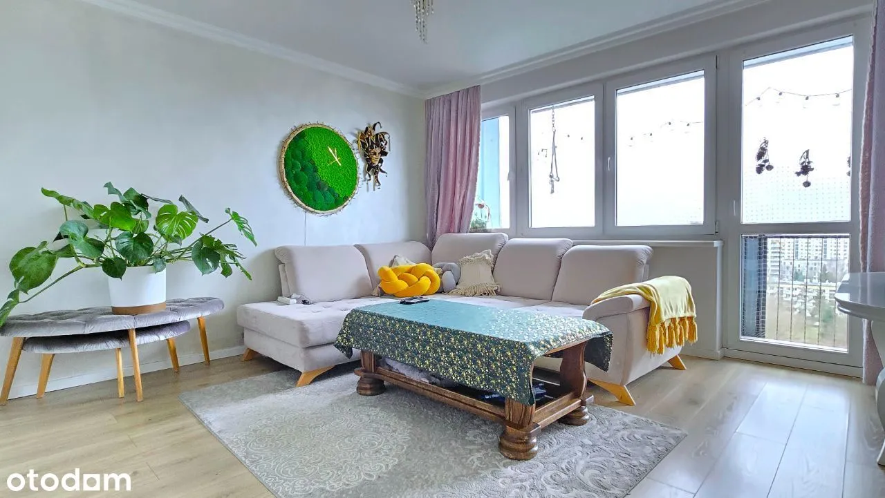 3 pokoje | 64 m2 | Dwie łazienki | Balkon | Bemowo