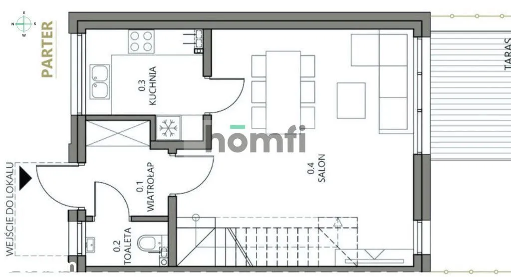 Wykończony segment narożny 95m2 Warszawa Wygoda 