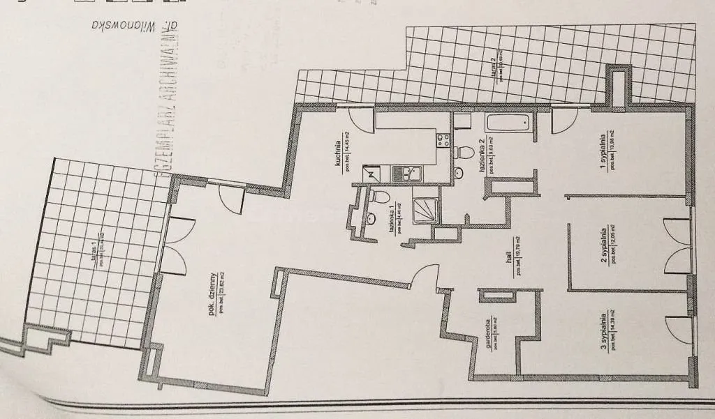 Mieszkanie na sprzedaż, 119 m², 4 pokoje Warszawa Wilanów 